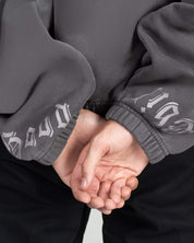 Dichotomy Oversized Hoodie (Charcoal)