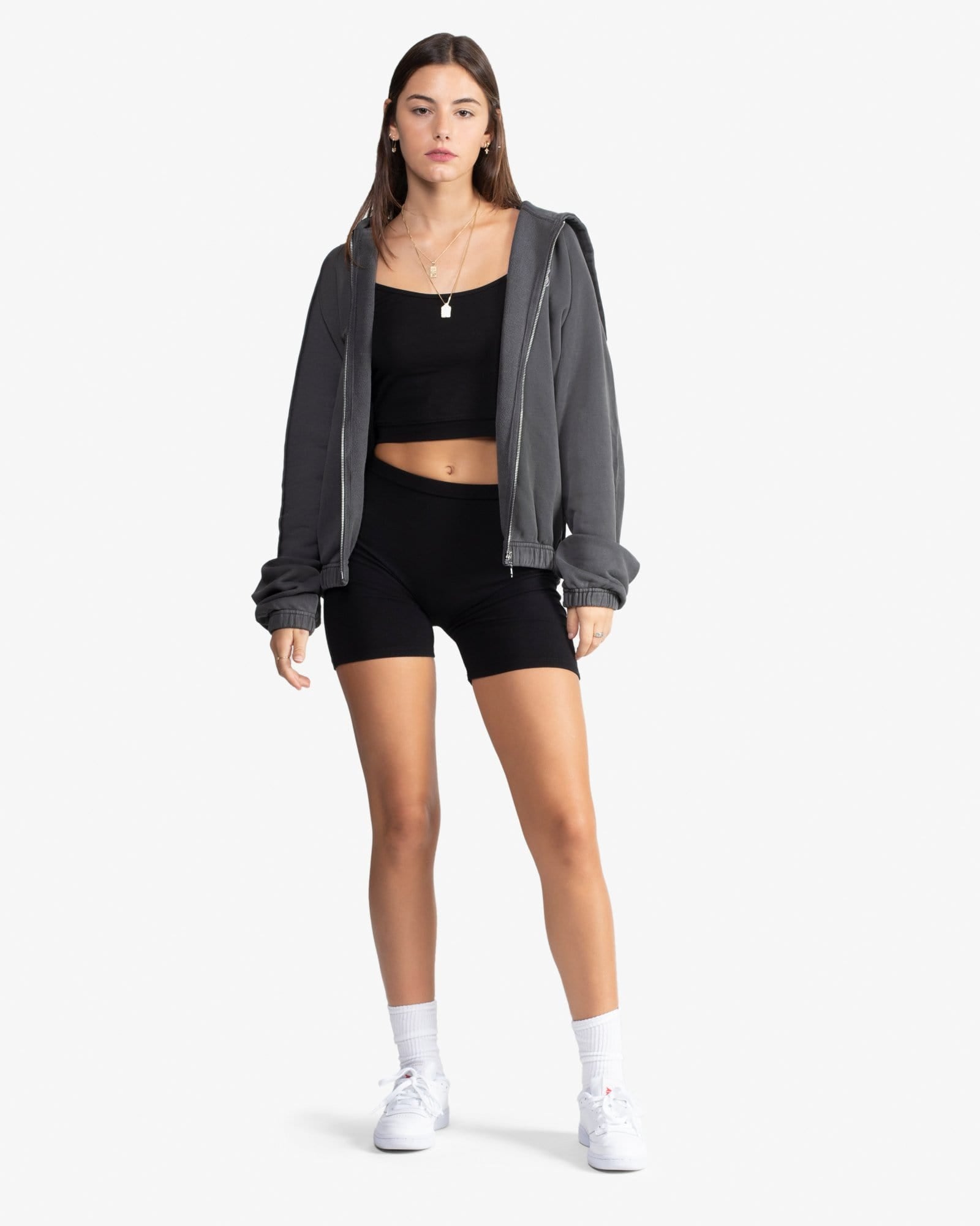 Dichotomy Oversized Hoodie (Charcoal)