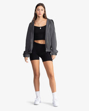 Dichotomy Oversized Hoodie (Charcoal)