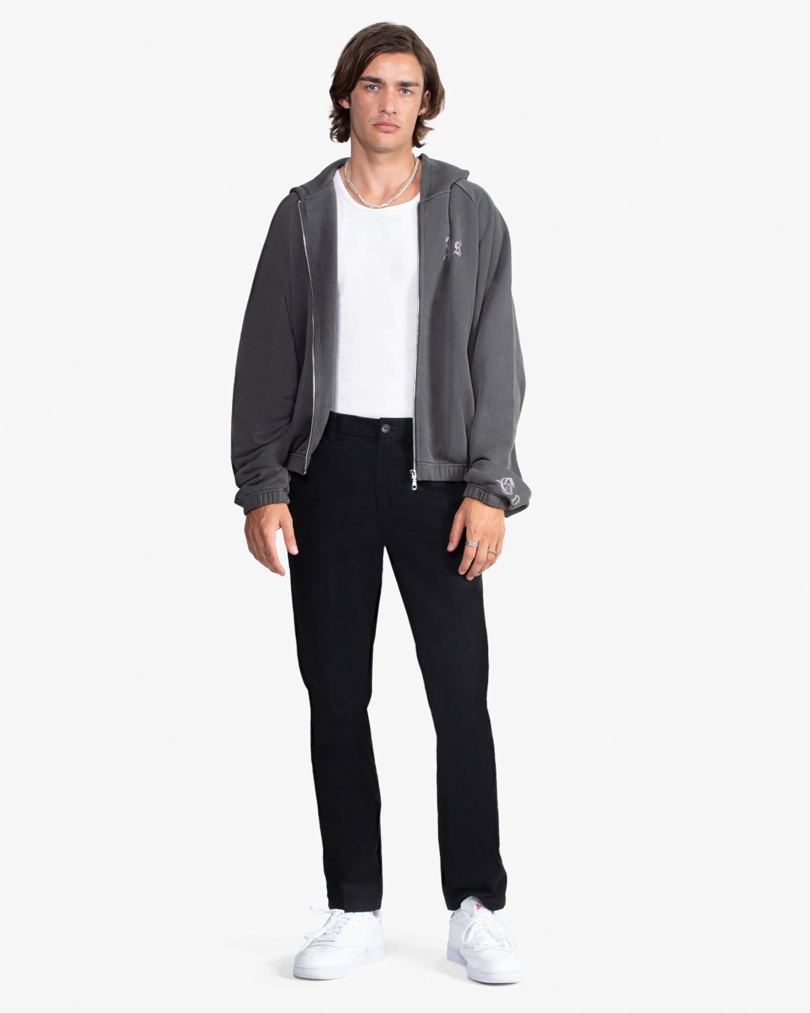 Dichotomy Oversized Hoodie (Charcoal)
