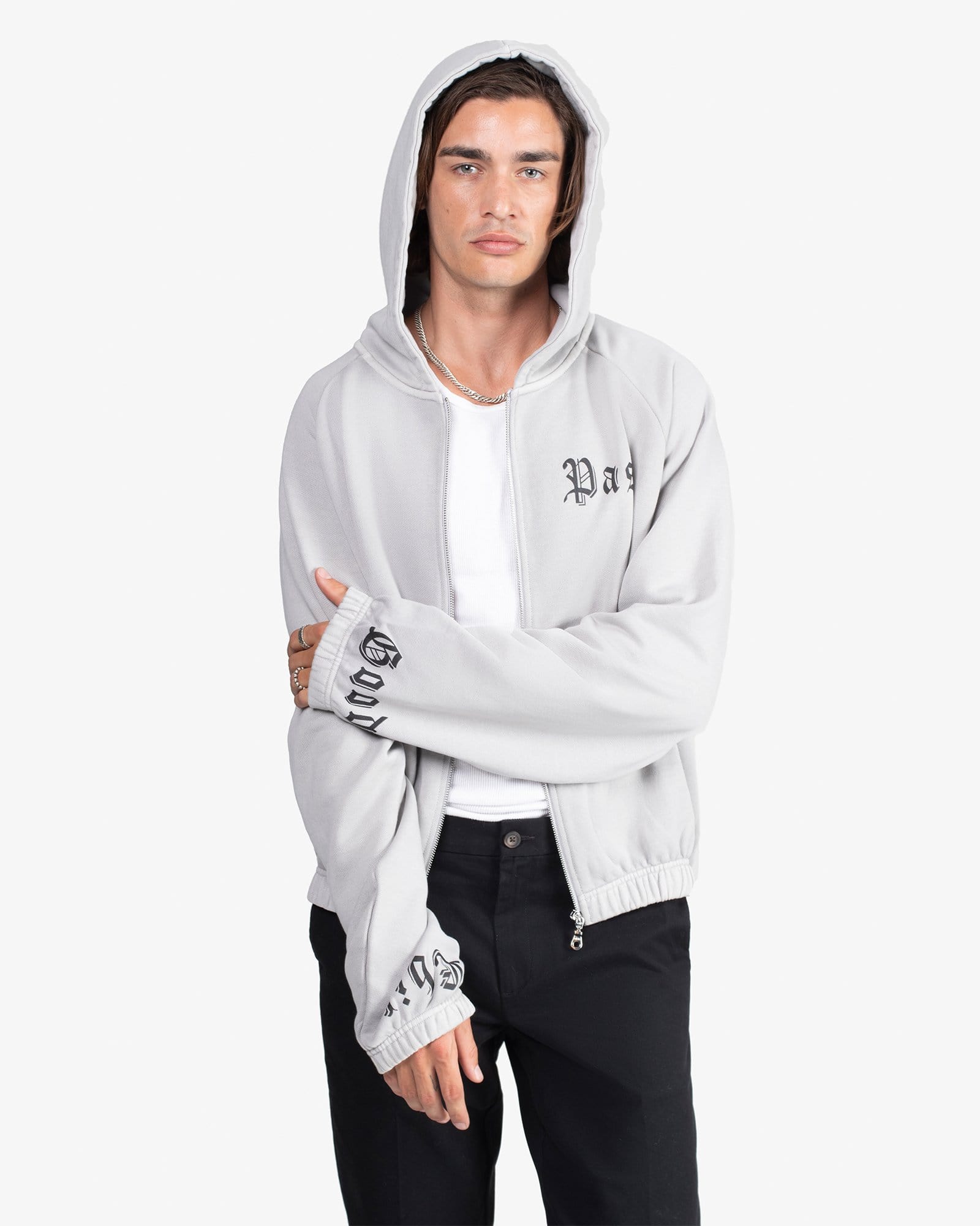 Dichotomy Oversized Hoodie (Smoke)