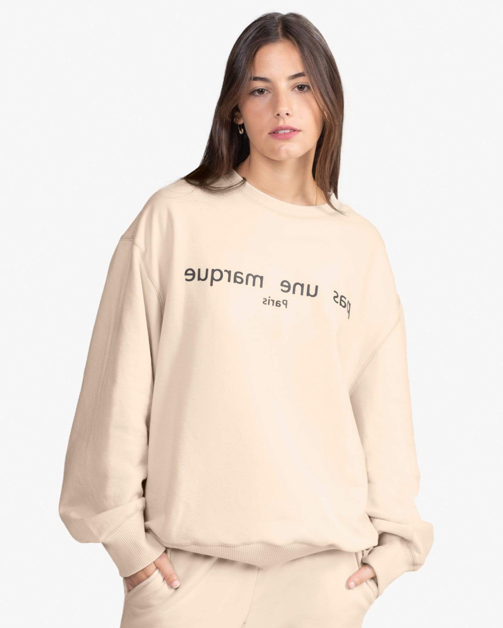 En Arrière Sweatshirt (Beige)
