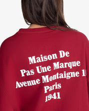 En Arrière Sweatshirt (Maroon)