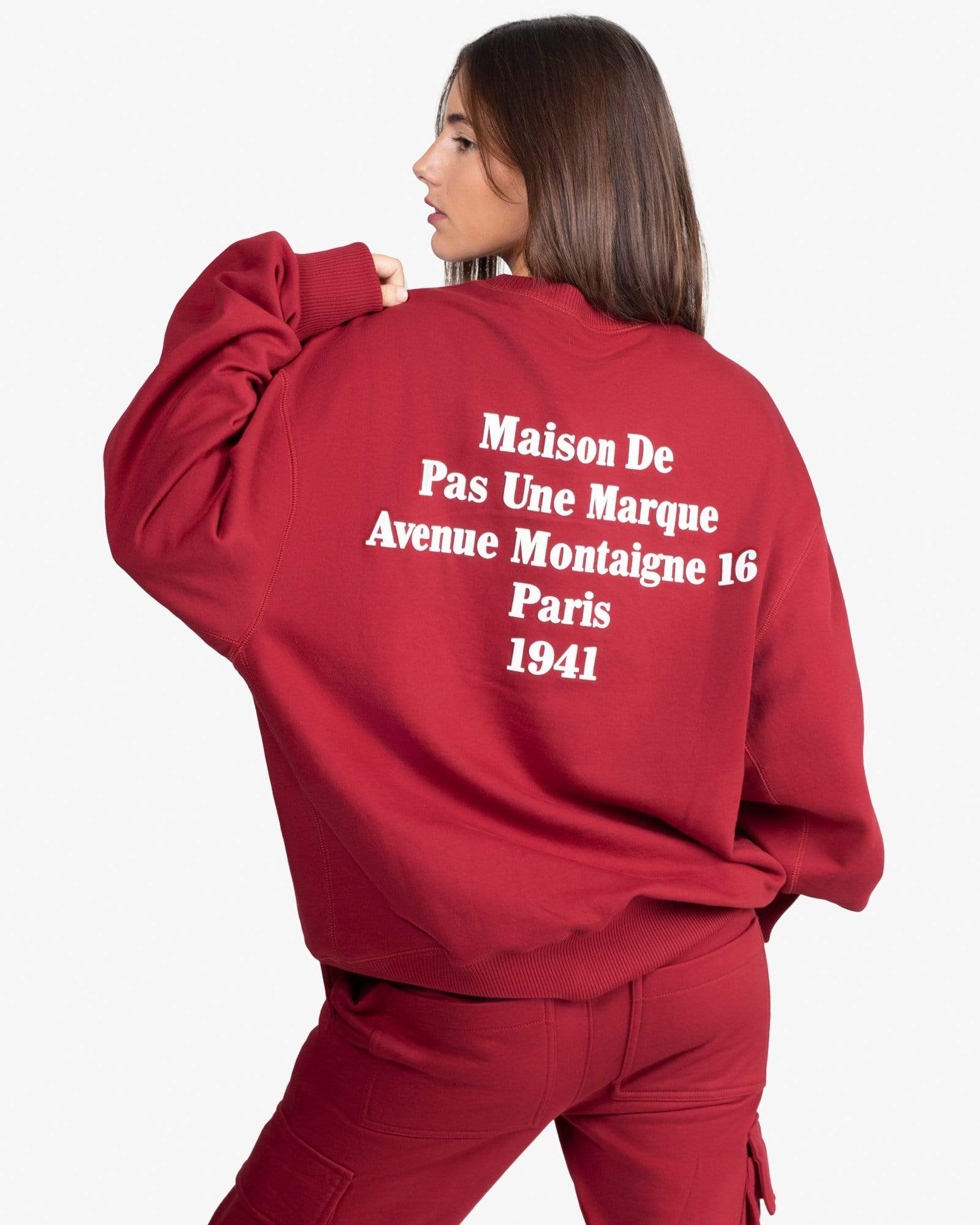 En Arrière Sweatshirt (Maroon)