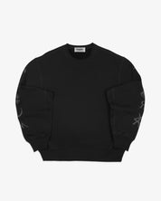 Oversized Sweatshirt Good and Evil Spirits (Black)