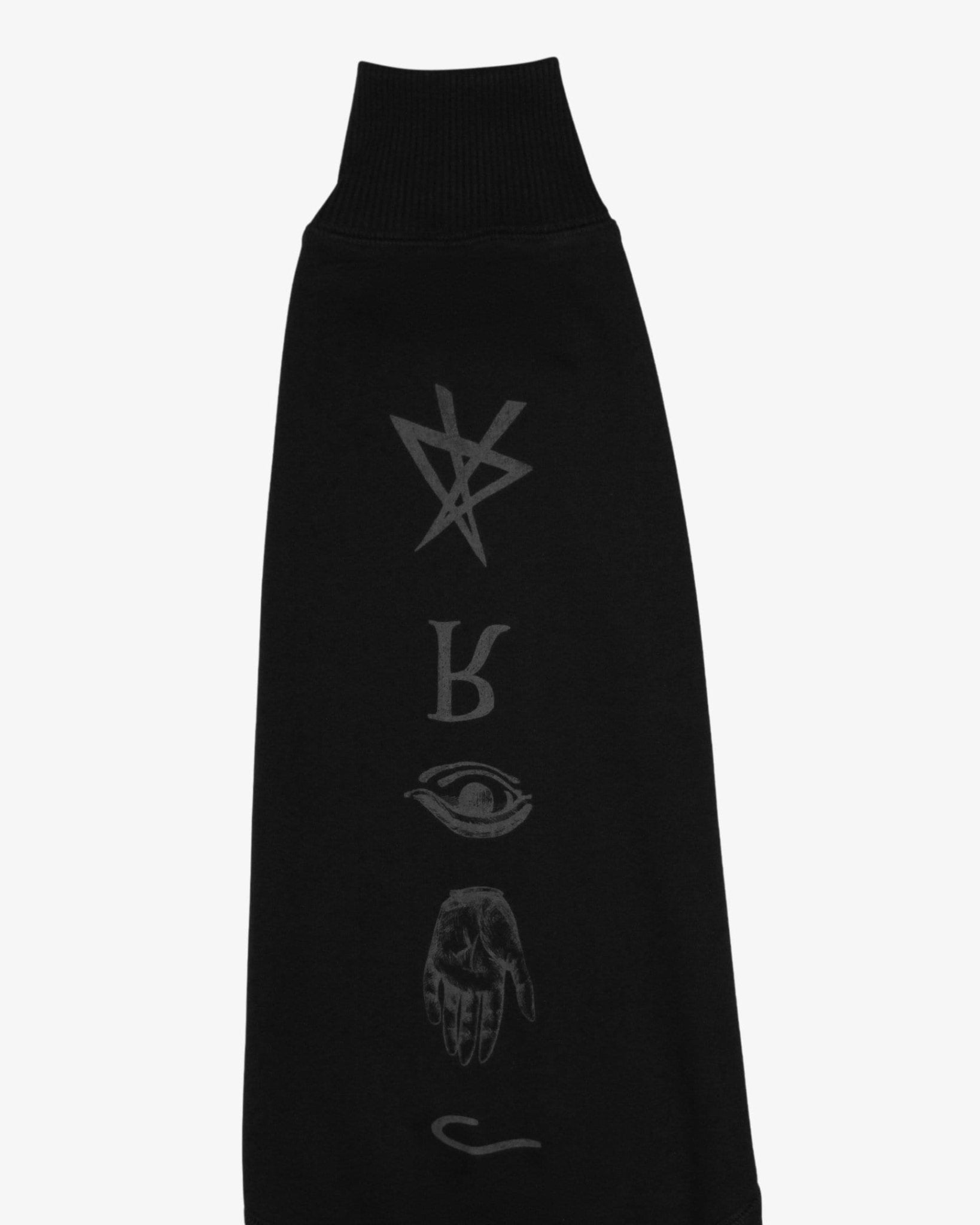 Oversized Sweatshirt Good and Evil Spirits (Black)