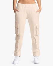 Sweatpant Cargo (Beige)