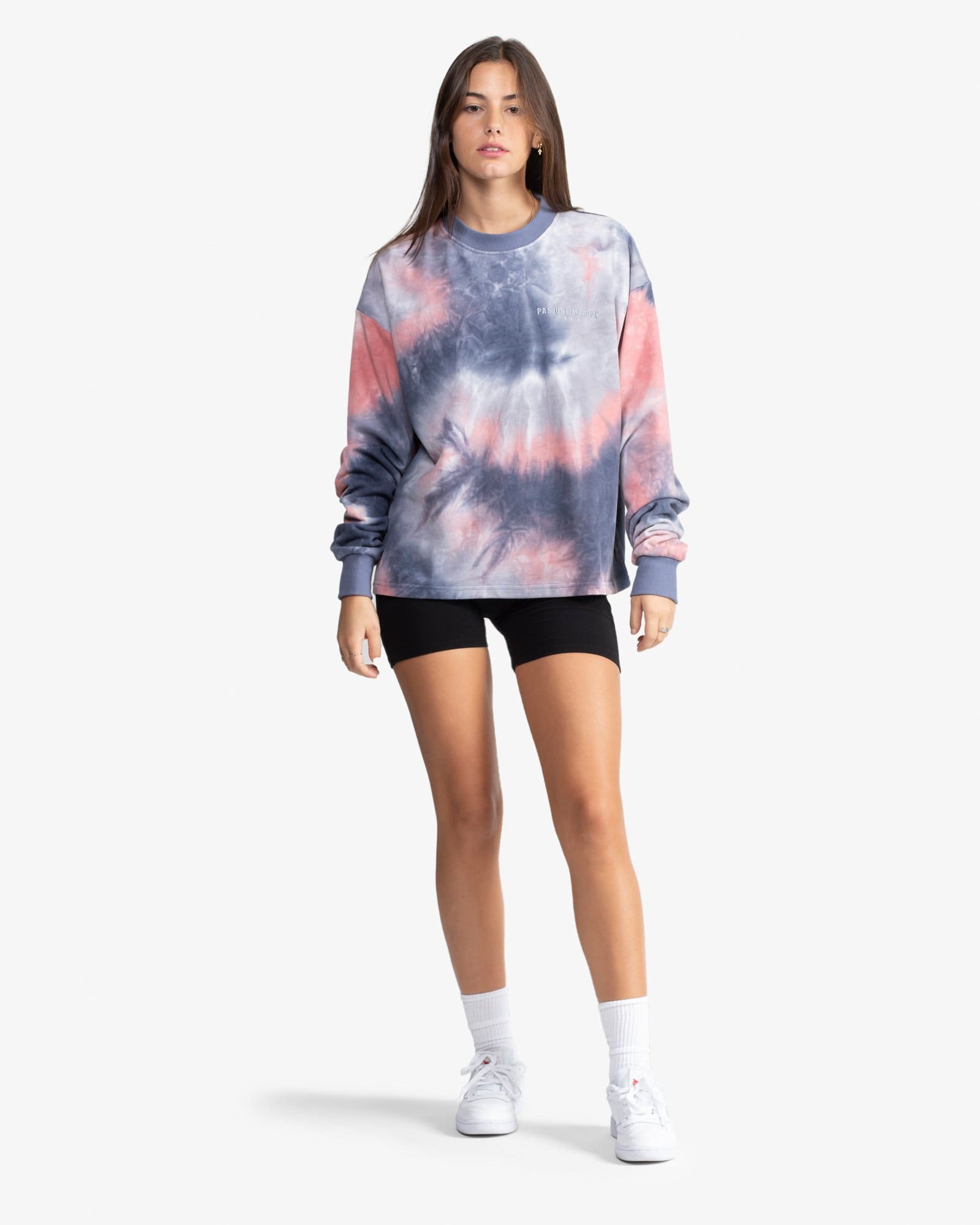 SWEATSHIRT: TIE DYE (BLUE) - Pas Une Marque Paris