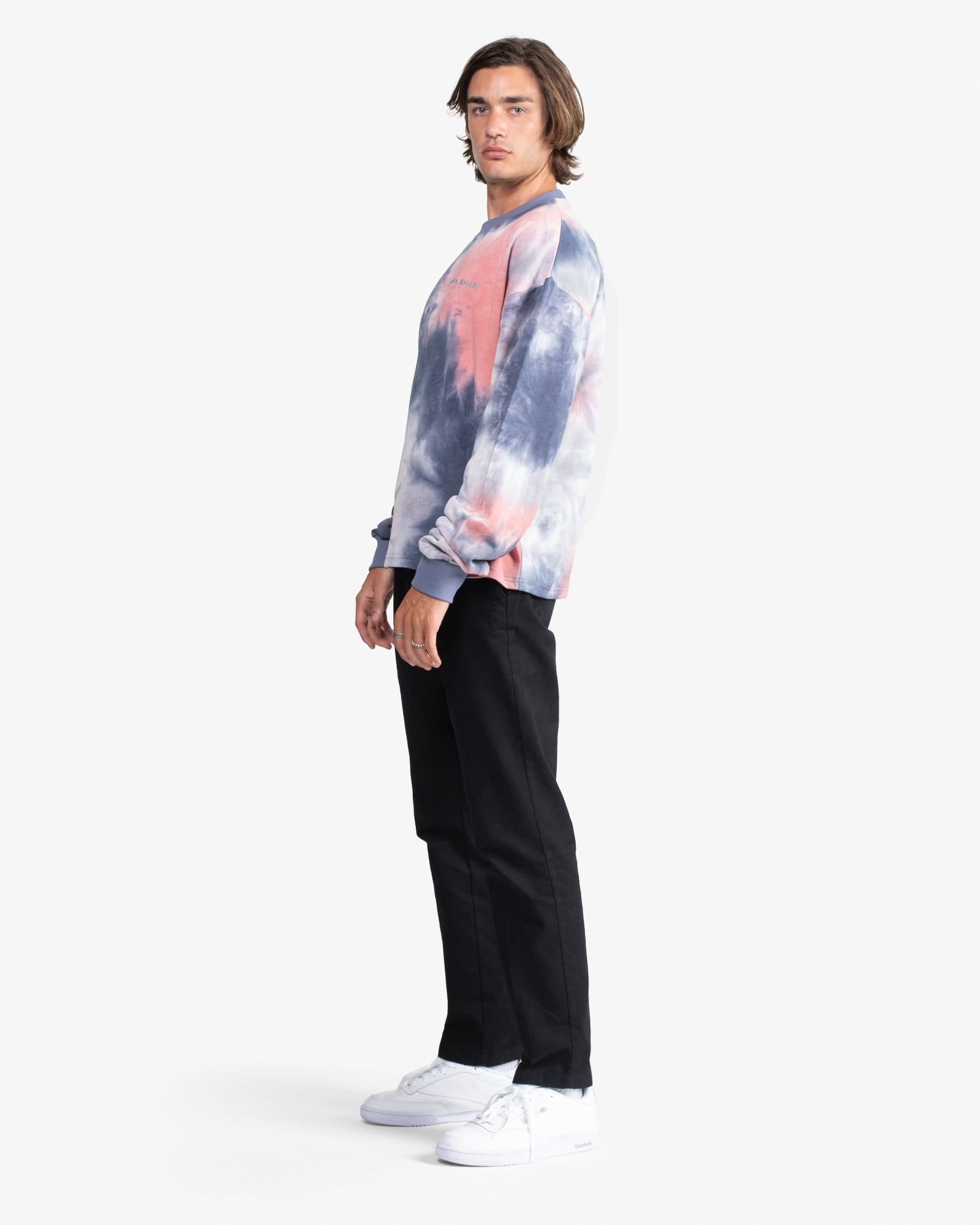 SWEATSHIRT: TIE DYE (BLUE) - Pas Une Marque Paris