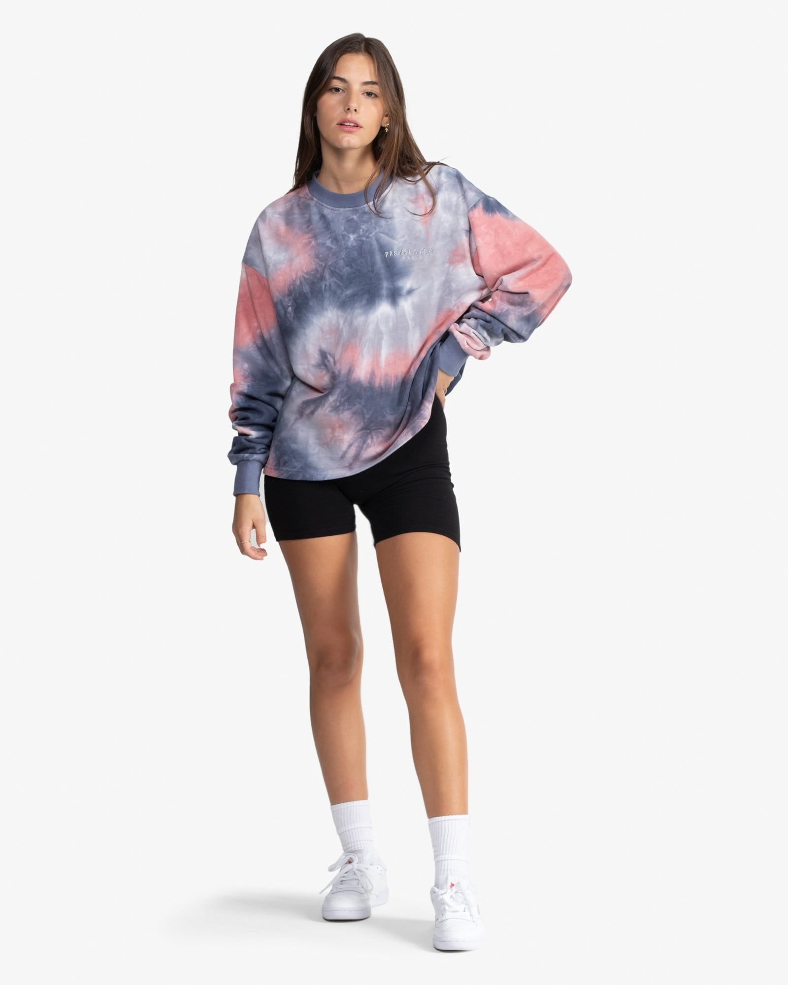 SWEATSHIRT: TIE DYE (BLUE) - Pas Une Marque Paris