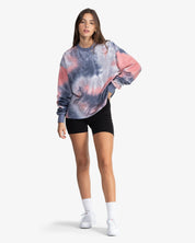 SWEATSHIRT: TIE DYE (BLUE) - Pas Une Marque Paris