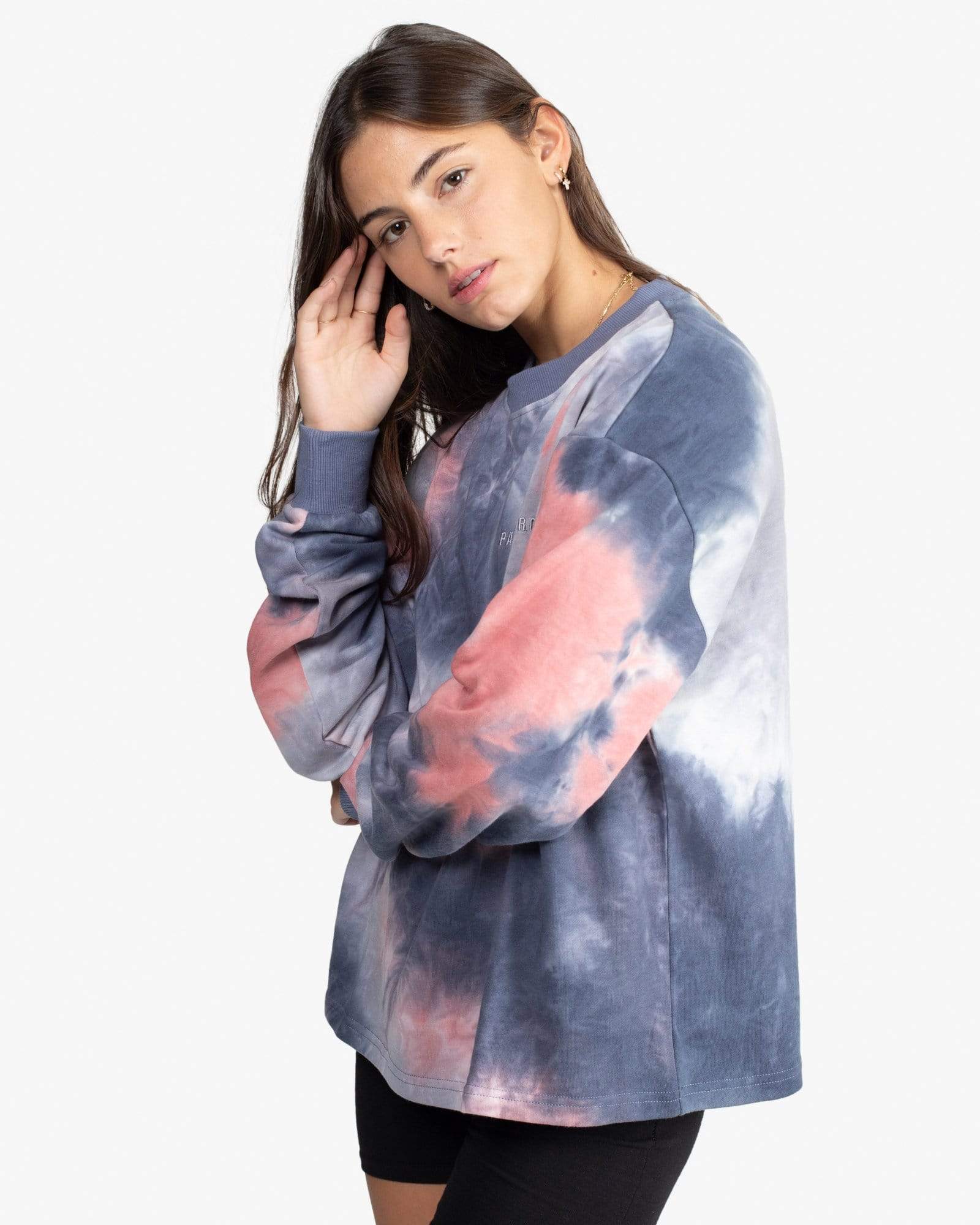 SWEATSHIRT: TIE DYE (BLUE) - Pas Une Marque Paris
